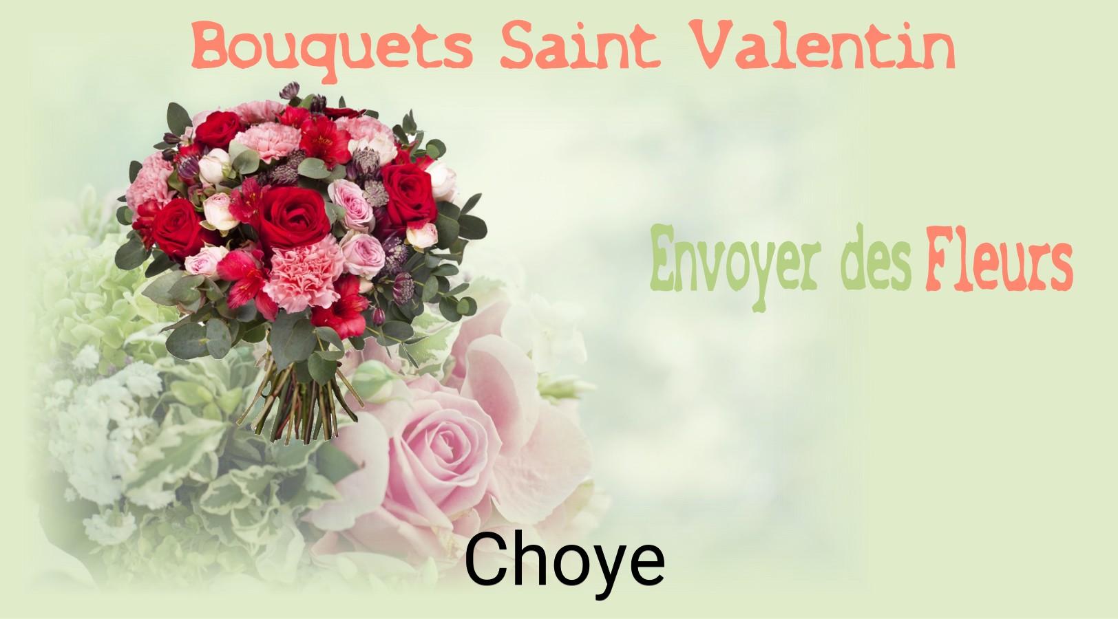 Roses de Saint-Valentin livrées à Choye